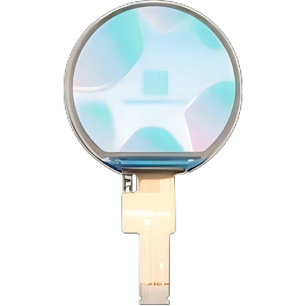 0.99英寸圆形椭圆形TFT液晶显示模块，SPI接口，128&times;115分辨率