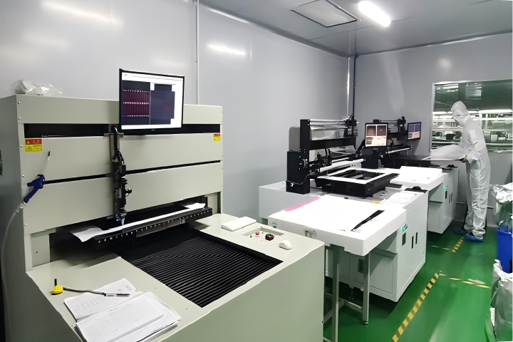 Cutting workshop: Use special-shaped cutting machine equipment with high efficiency. The first-pass yield is as high as over 99.9%.